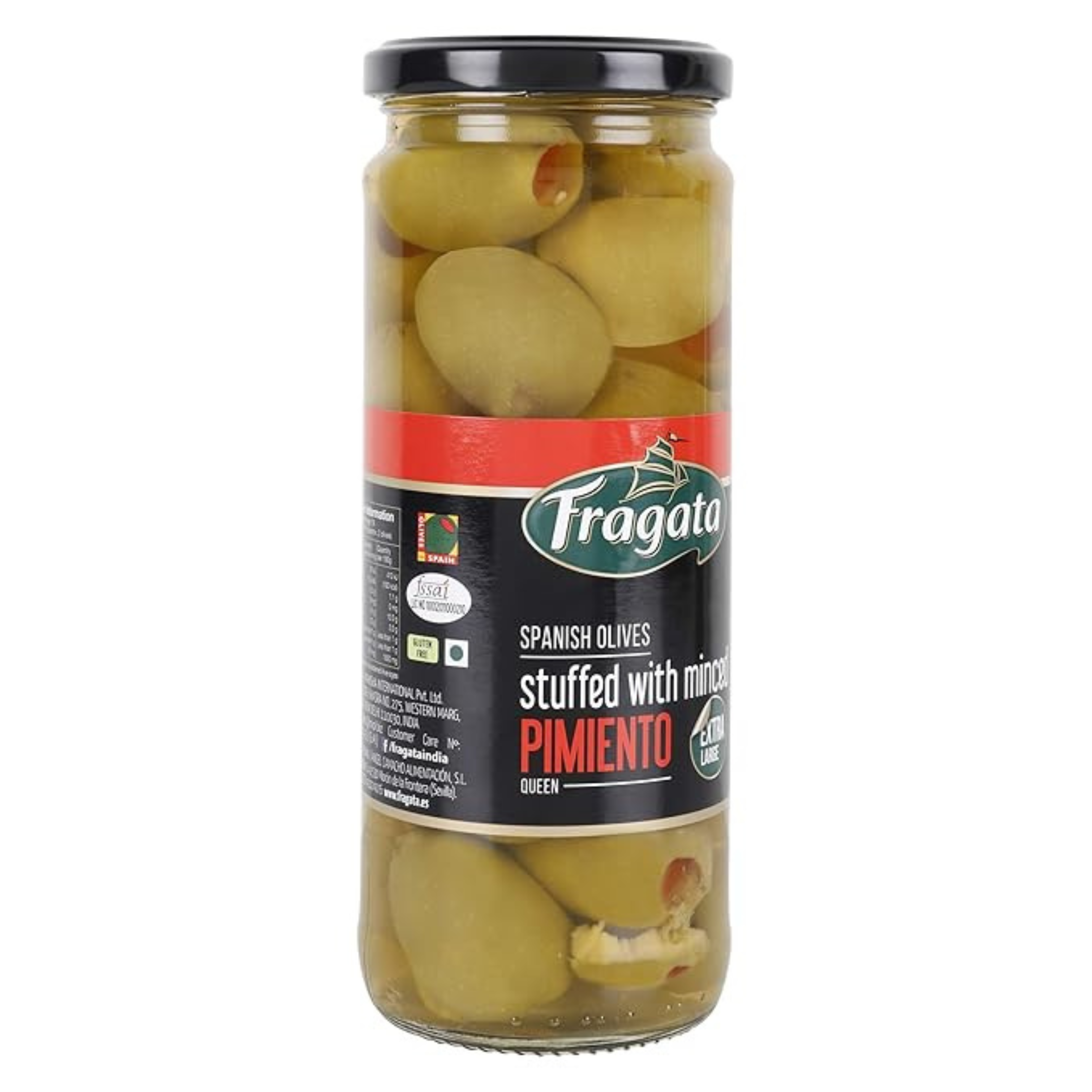 Fragata Queen Stuffed with Minced Pimiento Green Olives (450g)