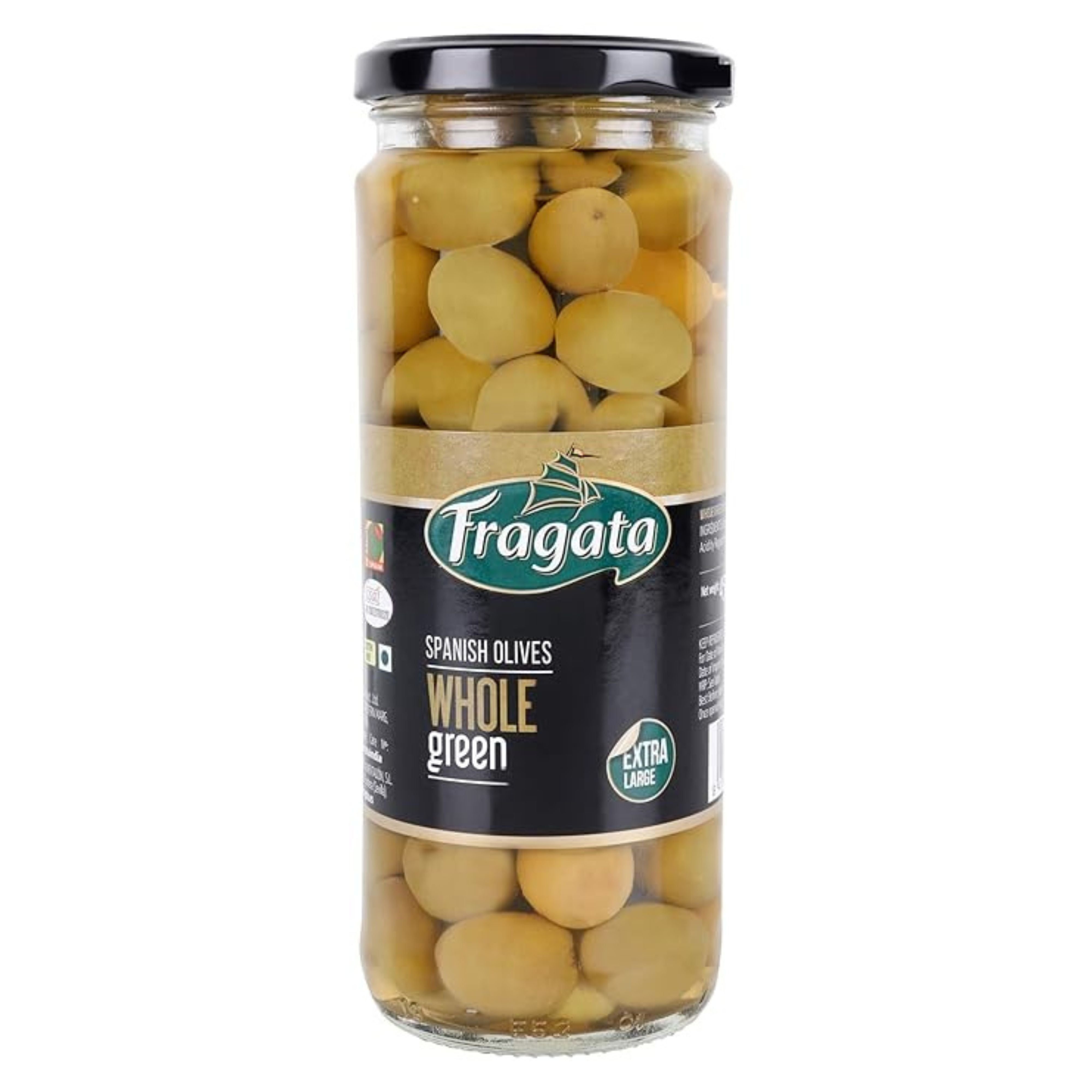 Fragata Plain Green Olives – Timeless Spanish Elegance (450g)