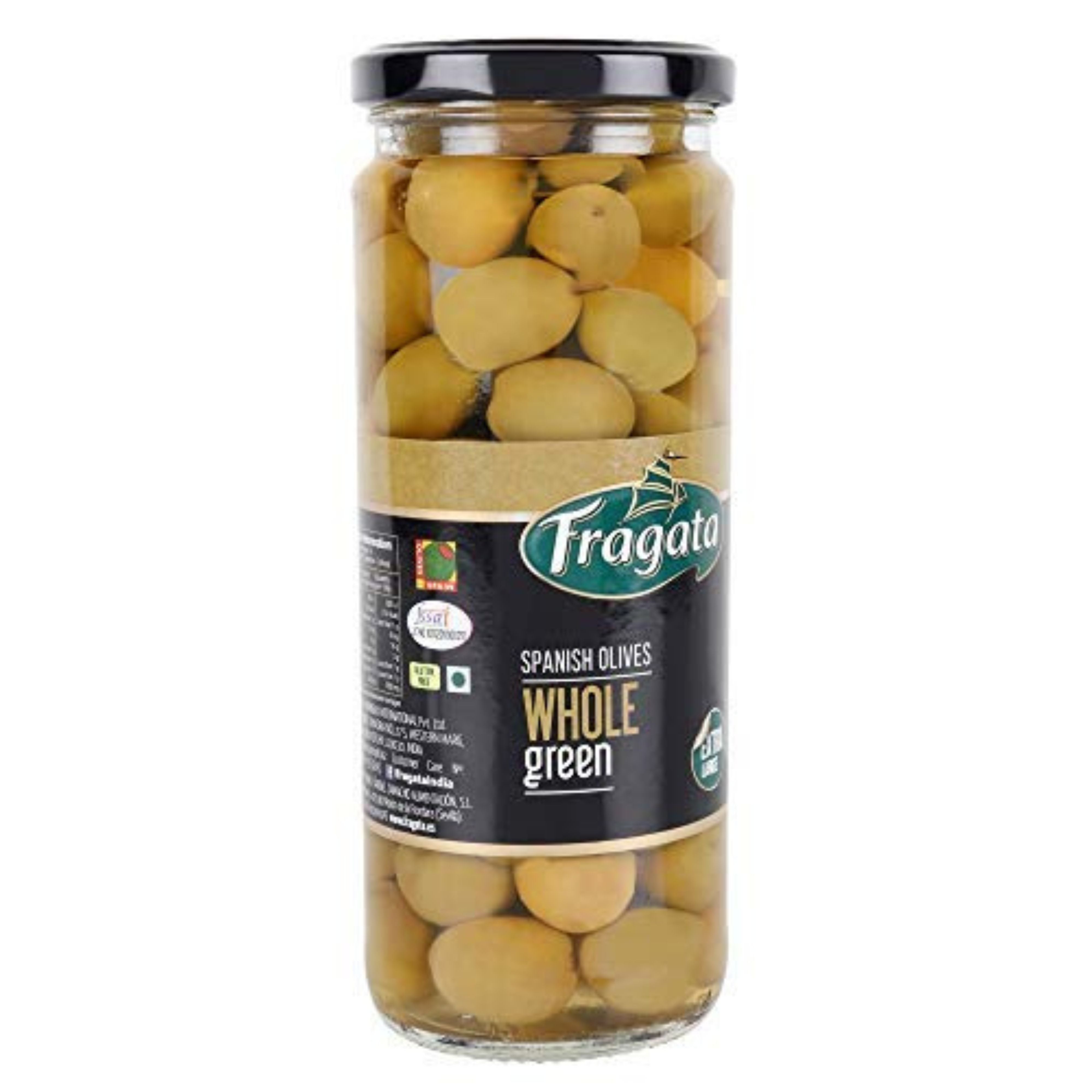 Fragata Plain Green Olives – Timeless Spanish Elegance (450g)