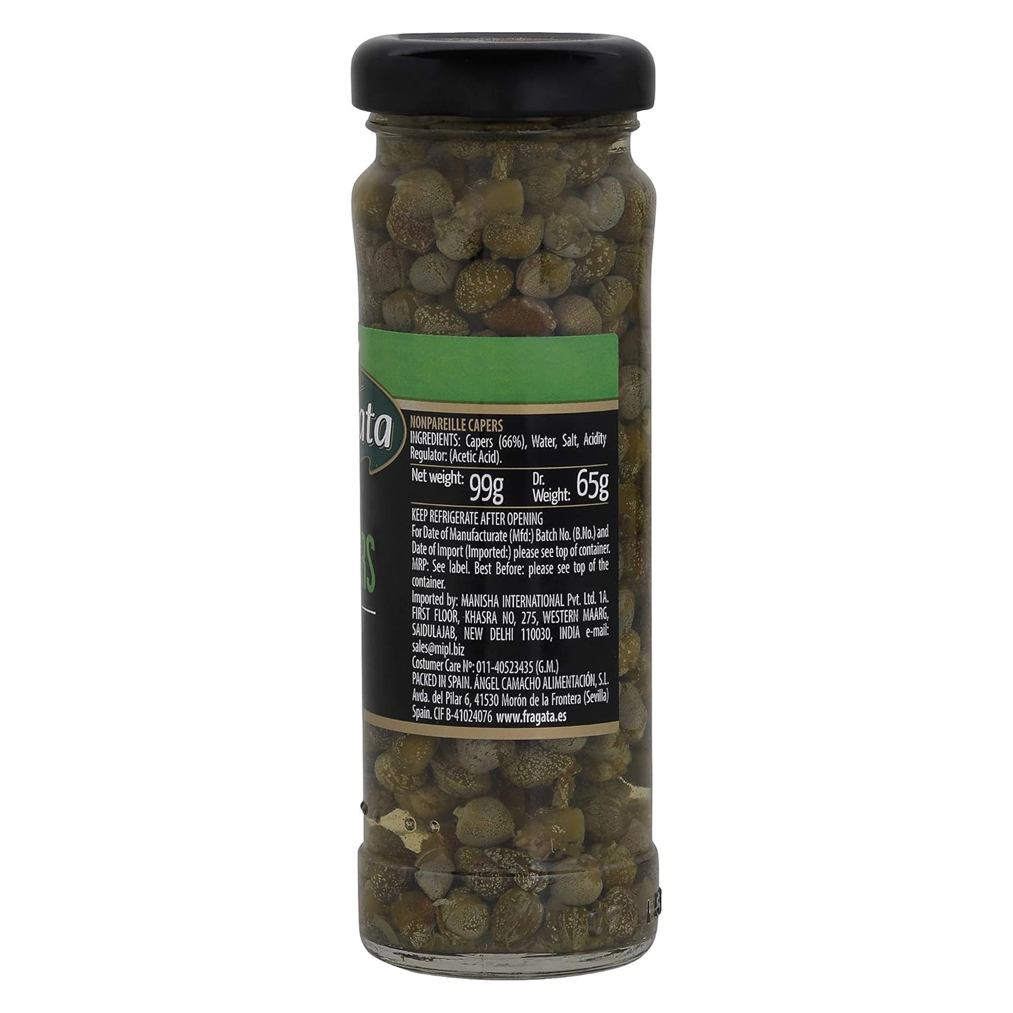 Fragata Spanish Capers – Mediterranean Flavor in Every Bite (99g)