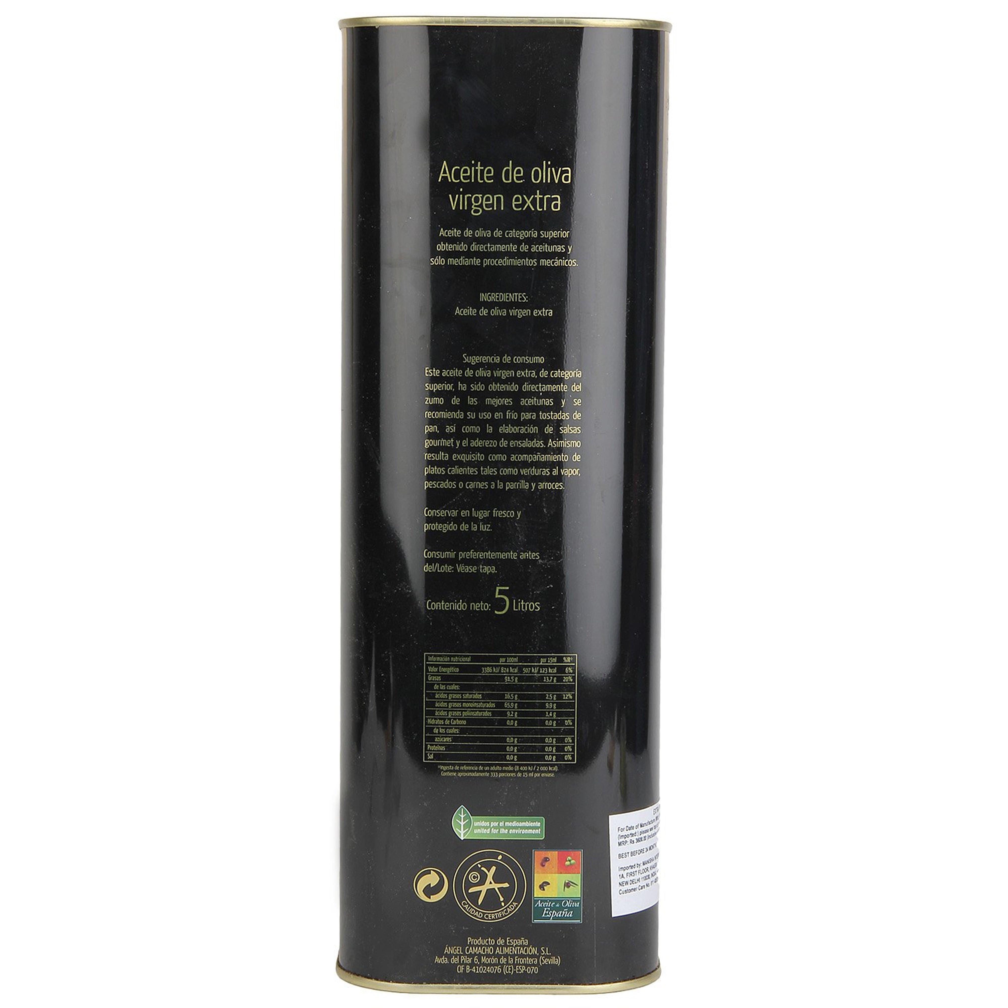 Fragata Extra Virgin Olive Oil – Premium Quality from Spain