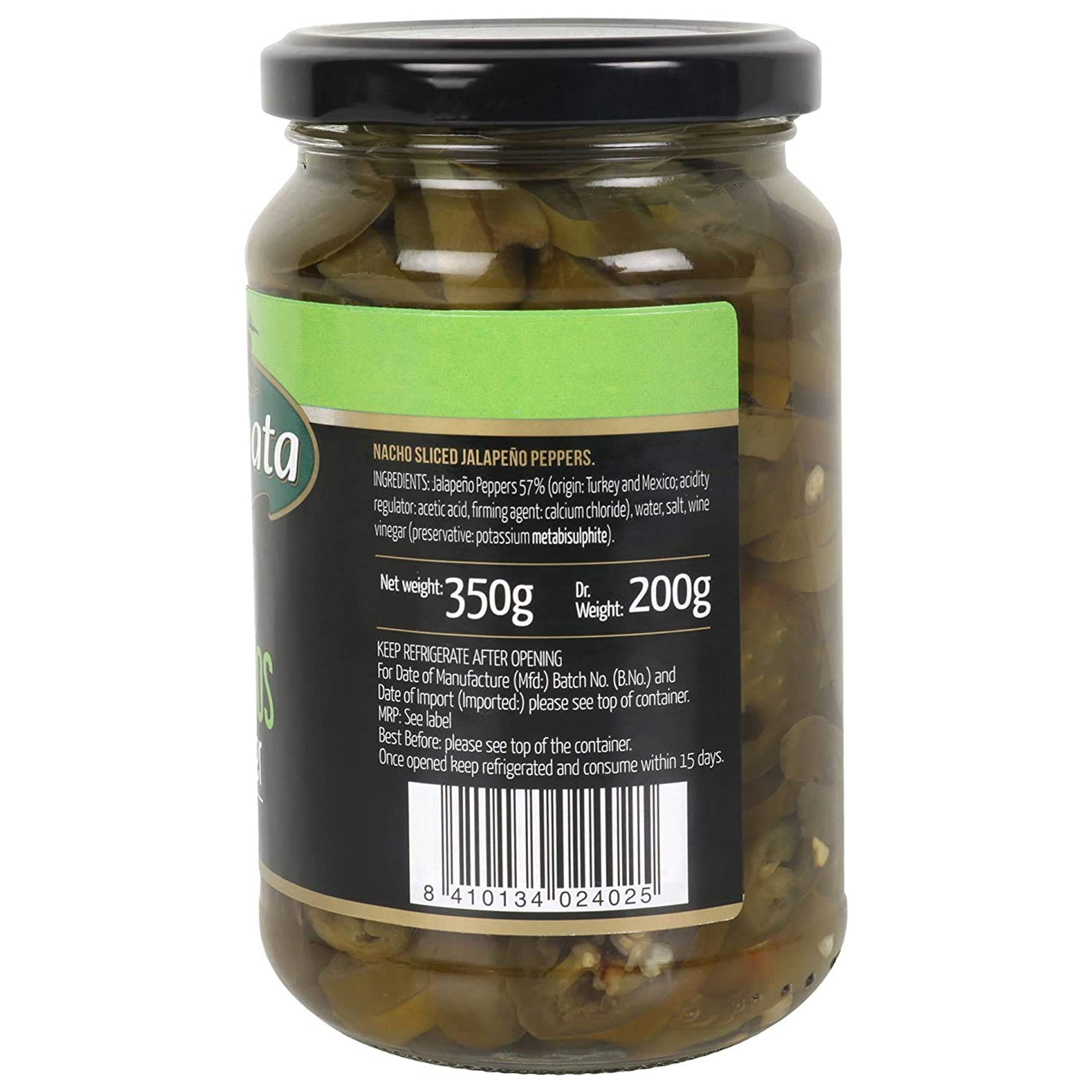 Fragata Nacho Sliced Jalapeños – Spicy & Crunchy Mexican Peppers (350g)