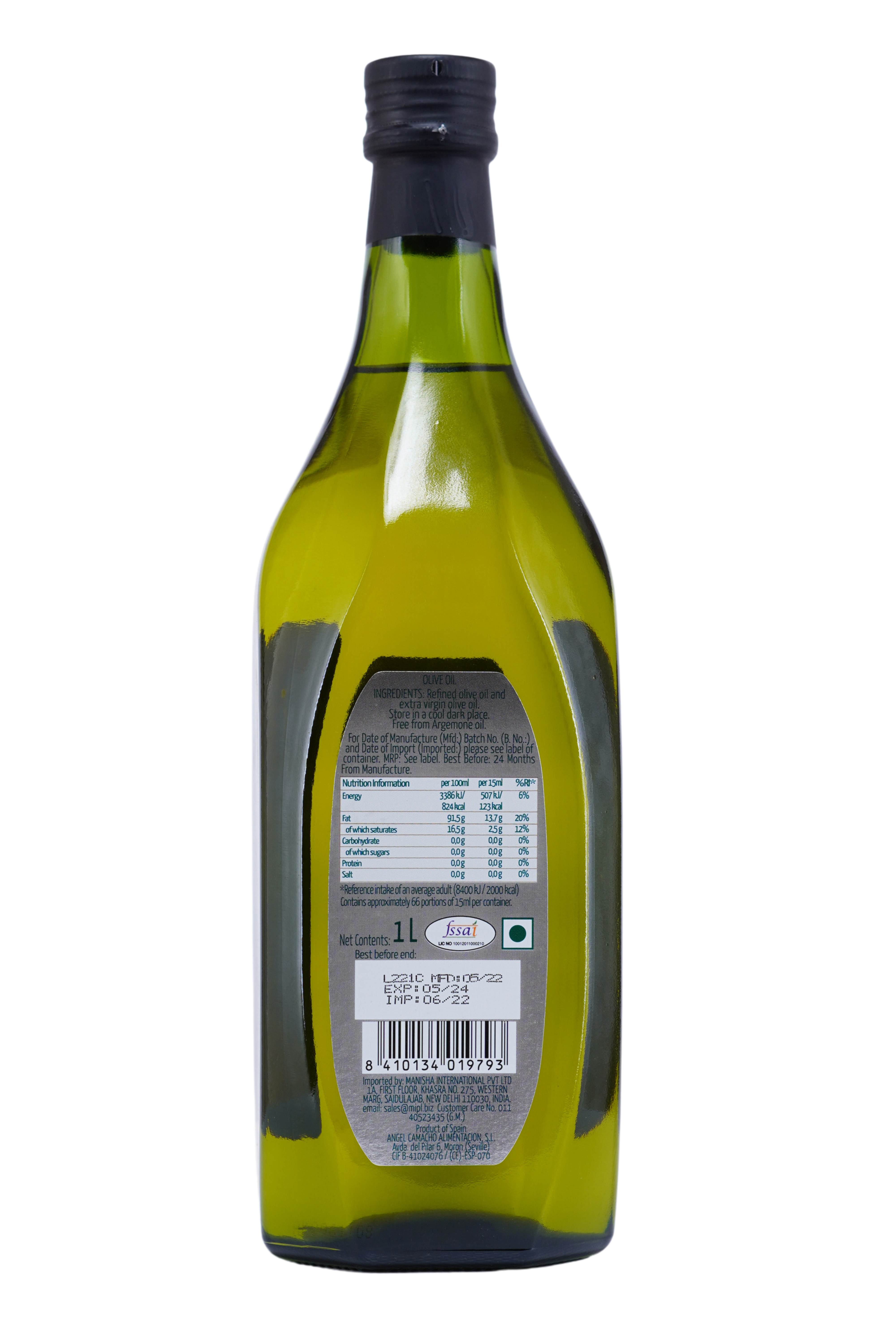 Fragata Naturally Pure Olive Oil – Light and Versatile for Every Kitchen