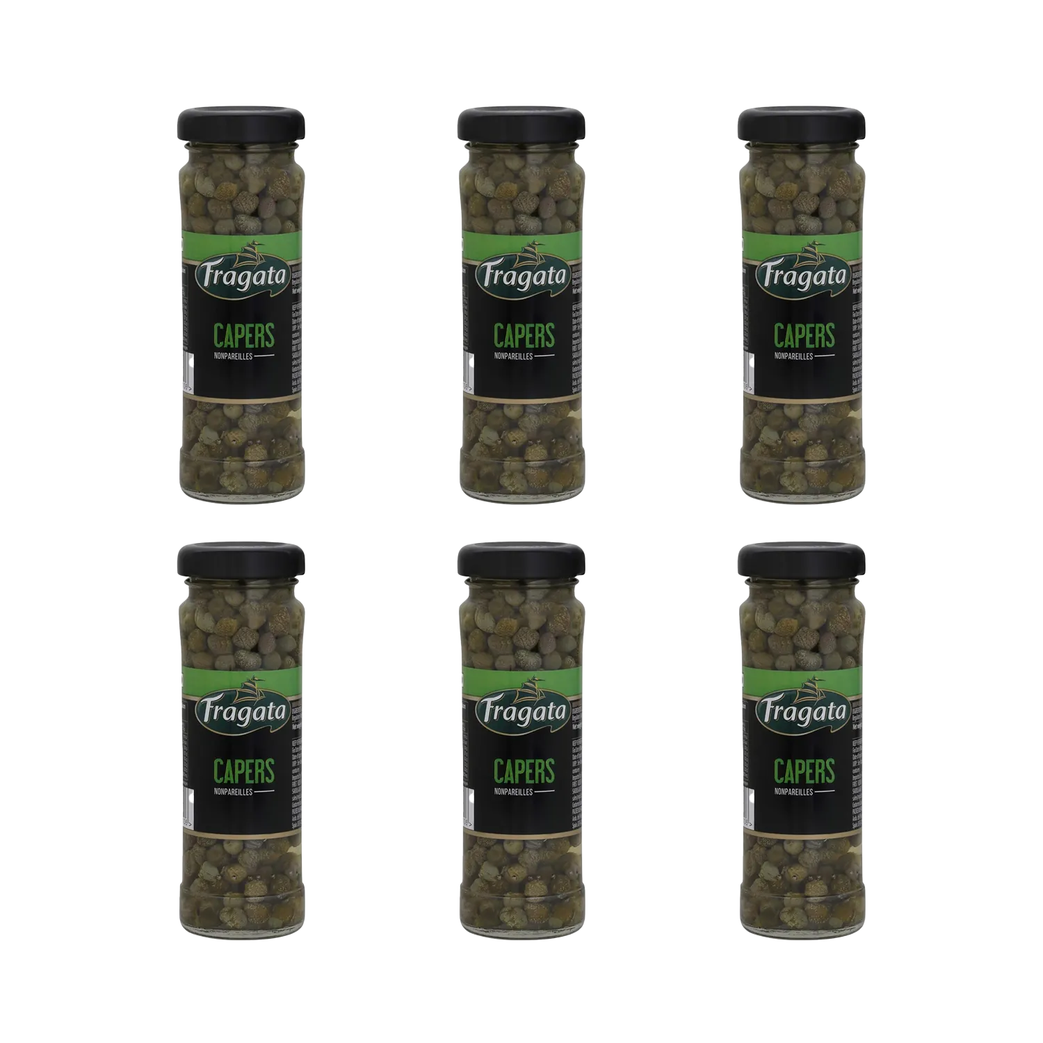 Fragata Combo Deal | Spanish Capers – Mediterranean Flavor in Every Bite (99g x 6)